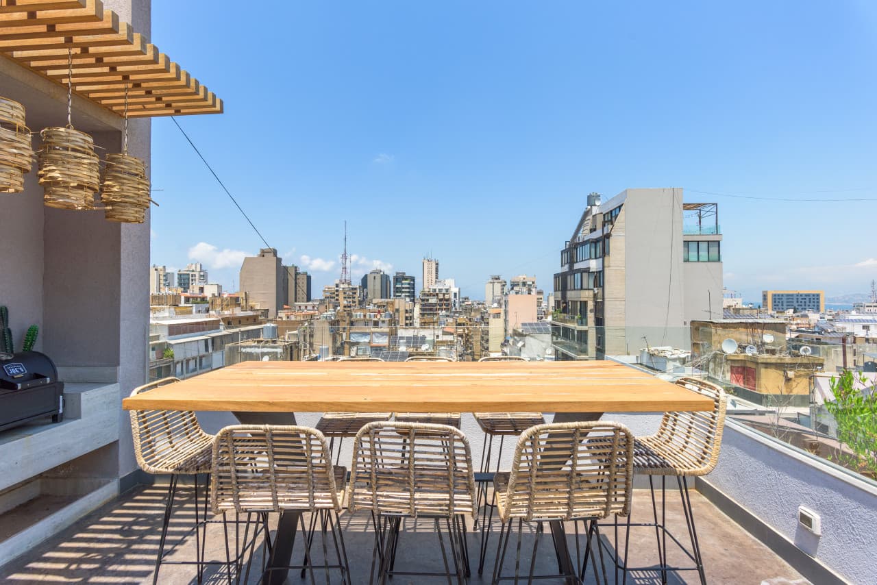 Achrafieh Rooftop 1-BR