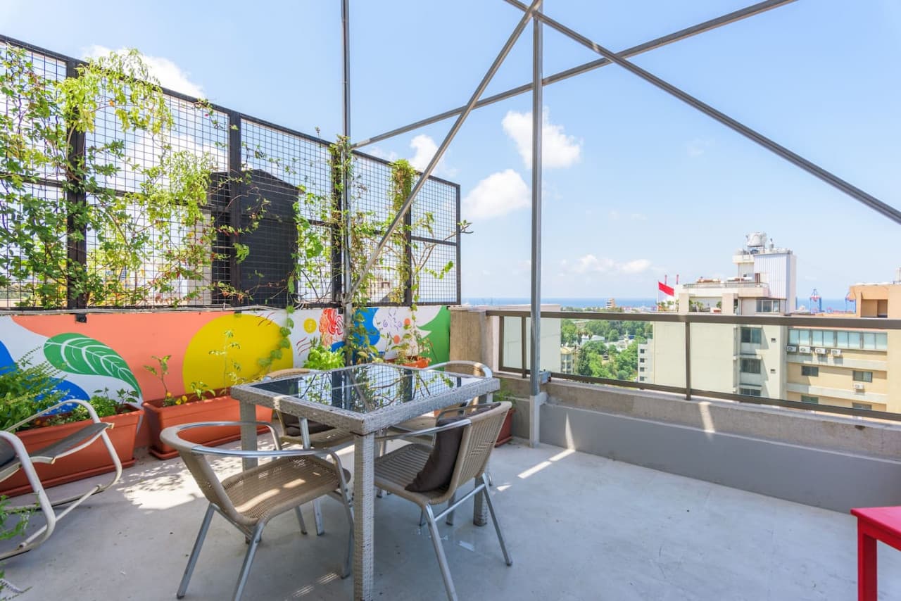 Mar Mikhael Rooftop W/ Terrace