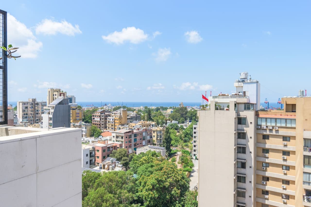 Mar Mikhael Rooftop W/ Terrace